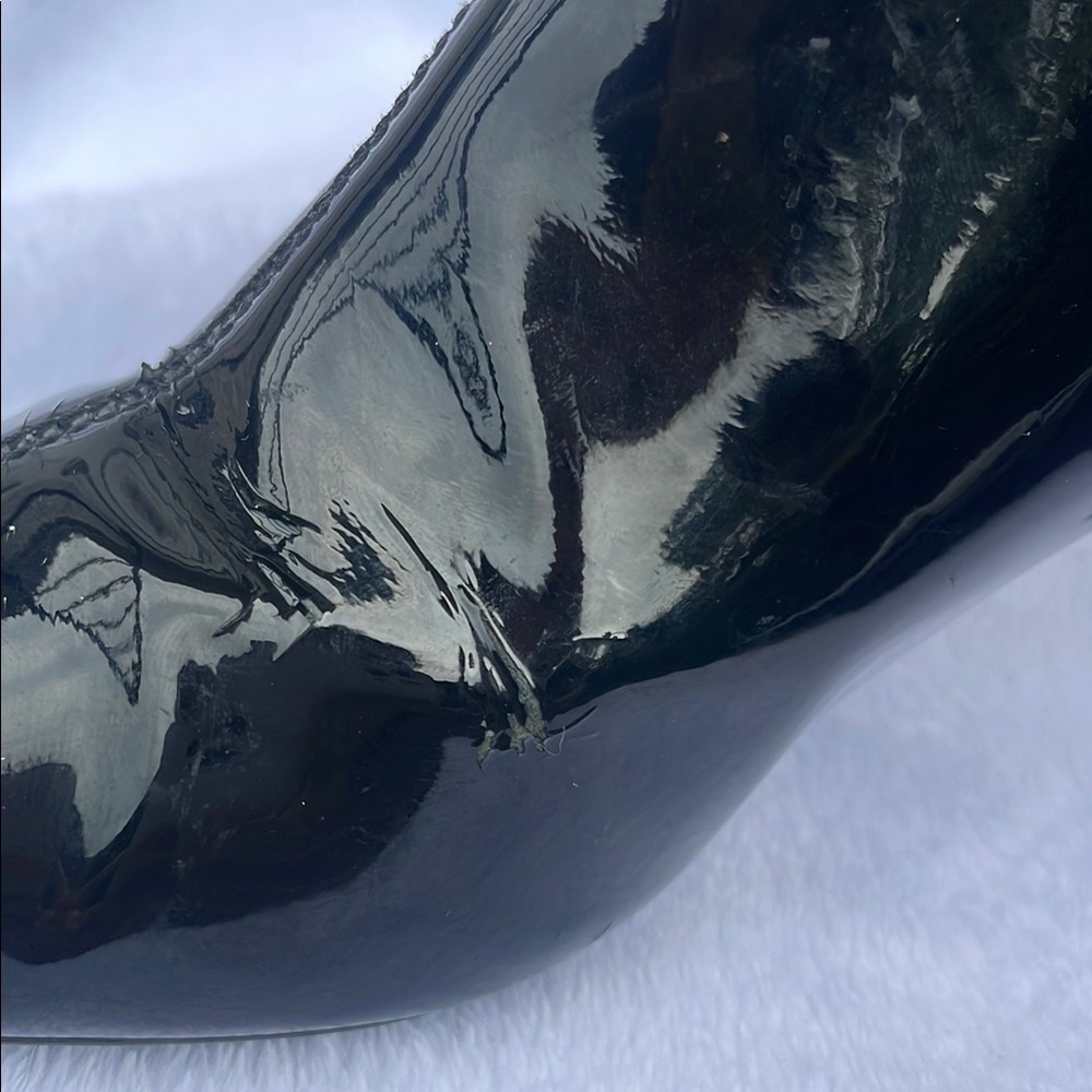 Prada Glossy Black Ankle Booties - Picture 7 of 11